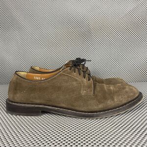 Doucals Dress Shoes Mens Size 44 Brown Leather Lace Up Made In Italy